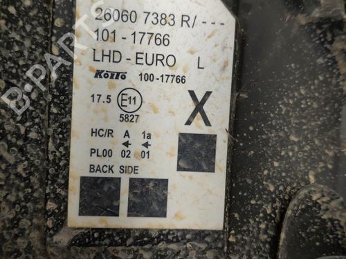 Used Left headlight Left headlight RENAULT KANGOO Express (FW0/1_) [2008-2026] 33305286 33305286