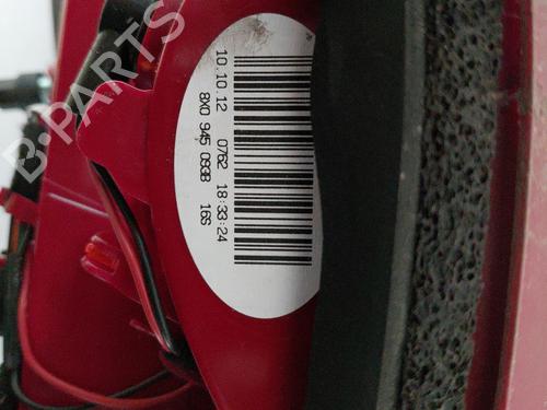 Left taillight AUDI A1 (8X1, 8XK) 1.6 TDI | BP27856057C34