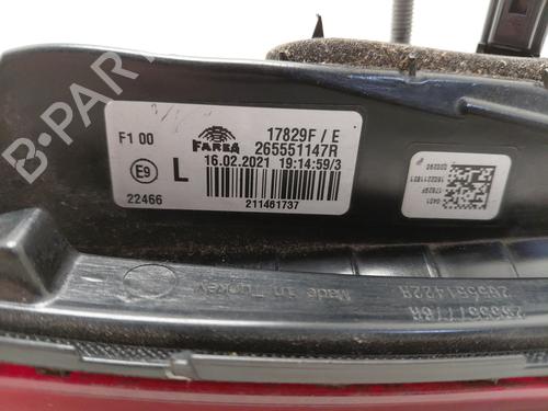 Left tailgate light RENAULT CLIO V (B7_) 1.0 TCe 90 (B7MT) | BP32423805C79