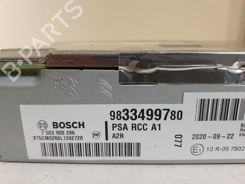 Used Display monitor Display monitor PEUGEOT 2008 II (UD_, US_, UY_, UJ_, UR_, UC_) 1.2 PureTech 100 (USHNK) (101 hp) 26008518 26008518