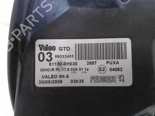 Left headlight PEUGEOT 107 (PM_, PN_) 1.0 | BP26461705C28 