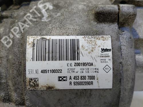 AC compressor RENAULT TWINGO III (BCM_, BCA_) 1.0 SCe 70 (BCMB) | BP30080340M34