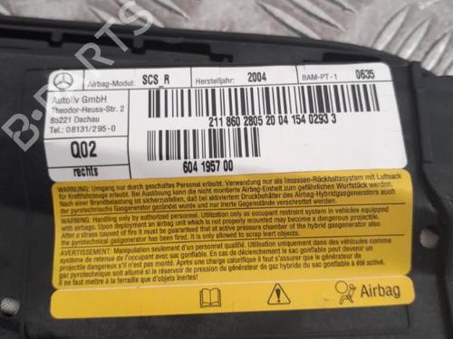 ECU airbags MERCEDES-BENZ E-CLASS (W211) E 220 CDI (211.006) | BP24761863M53 