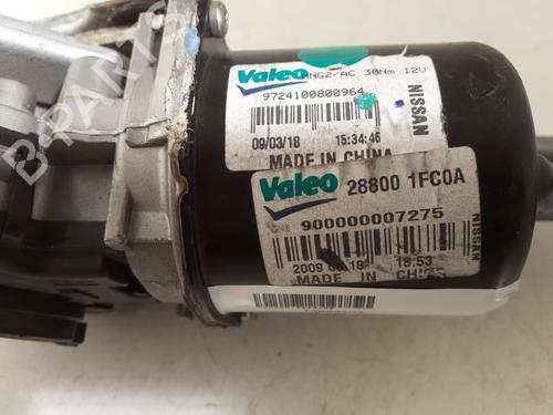 Used Front wiper motor NISSAN CUBE (Z12) 1.6 16V (110 hp) 24770228