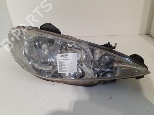 Faro derecho PEUGEOT 206 Hatchback (2A/C) 1.4 16V (88 hp) 28537154