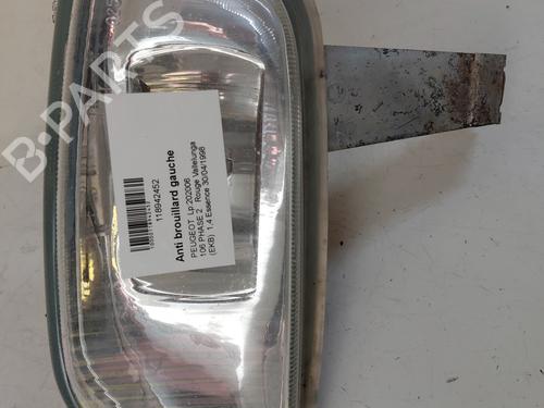 Venstre  Fortil Tågelygte PEUGEOT 106 II (1A_, 1C_) 1.4 i (75 hp) 31612871