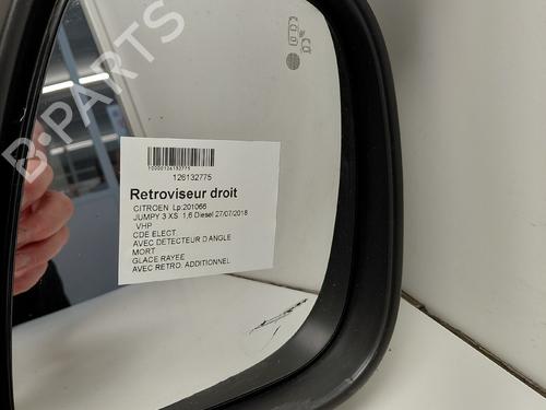 Used Right mirror Right mirror CITROËN JUMPY III Van (V_) 1.6 BlueHDi 95 (95 hp) 36378954 36378954
