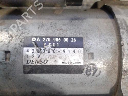 Used Starter Starter MERCEDES-BENZ B-CLASS Sports Tourer (W246, W242) B 180 CDI (246.200) (109 hp) 24767586 24767586