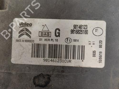 Used Left headlight Left headlight CITROËN BERLINGO (ER_, EC_) 1.5 BlueHDi 100 (102 hp) 36150913 36150913