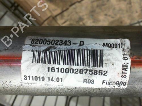 Udstødningssystem RENAULT KANGOO / GRAND KANGOO II (KW0/1_) 1.5 dCi 85 (KW0K, KW0L, KW0B) (86 hp) 24765835