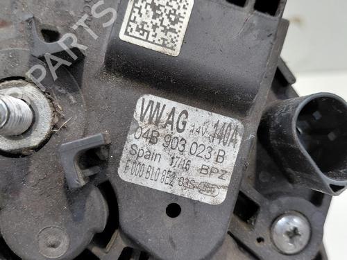 Used Alternator Alternator VW POLO V (6R1, 6C1) 1.4 TDI (90 hp) 38492934 38492934