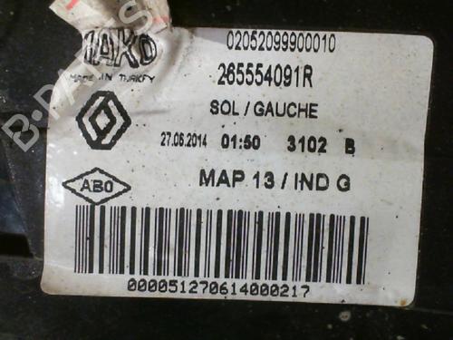 Used Left taillight Left taillight RENAULT CLIO IV (BH_) 1.5 dCi 75 (75 hp) 24765855 24765855