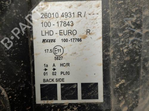 Right headlight RENAULT KANGOO Express (FW0/1_) 1.5 dCi 90 (FW0G, FW05, FW08, FW11) | BP33025099C29 - Image 2