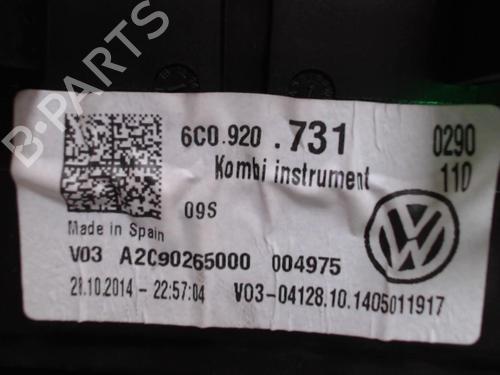 Instrument cluster VW POLO V (6R1, 6C1) 1.4 TDI | BP24765174C47 