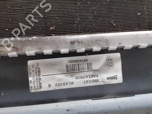 Used Water radiator Water radiator CITROËN BERLINGO Box Body/MPV (B9) 1.6 BlueHDi 100 (99 hp) 27171981 27171981
