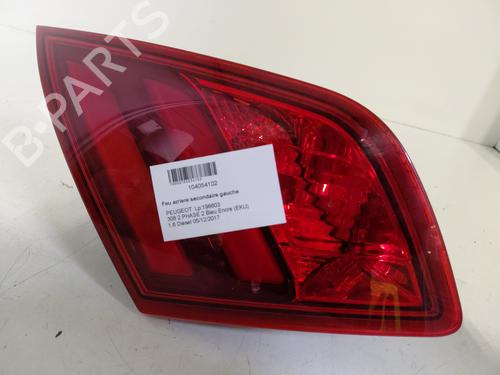 Used Left tailgate light PEUGEOT 308 II (LB_, LP_, LW_, LH_, L3_) 1.6 BlueHDi 120 (120 hp) 24798918