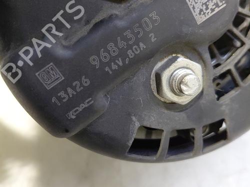 Used Alternator Alternator CHEVROLET SPARK (M300) 1.0 (68 hp) 31691374 31691374