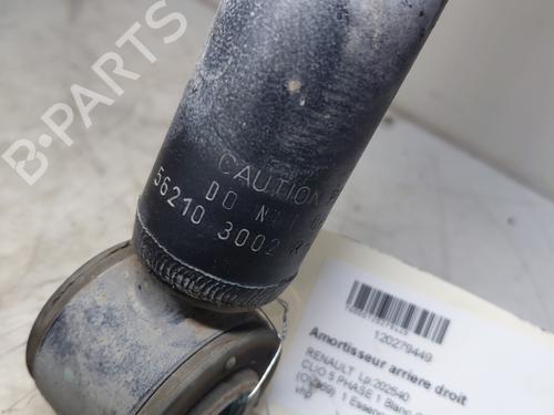 Used Right rear shock absorber Right rear shock absorber RENAULT CLIO V (B7_) 1.0 TCe 90 (B7MT) (91 hp) 33474339 33474339