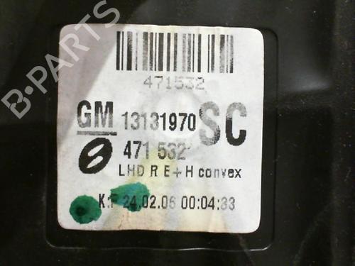 Right mirror OPEL ZAFIRA / ZAFIRA FAMILY B (A05) 1.9 CDTI (M75) | BP24752216C27 