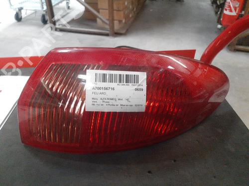 Used Right taillight ALFA ROMEO 147 (937_) 1.6 16V T.SPARK ECO (937.AXA1A, 937.BXA1A) (105 hp) 24770513