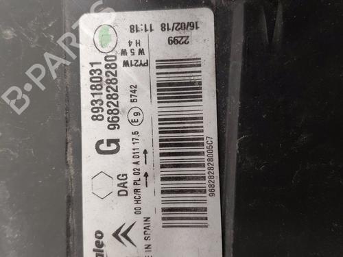 Used Left headlight Left headlight CITROËN BERLINGO Box Body/MPV (B9) 1.6 BlueHDi 100 (99 hp) 33305282 33305282