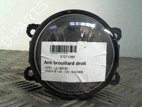Right front fog light OPEL AGILA (B) (H08) 1.0 (F68) | BP24749798C31 