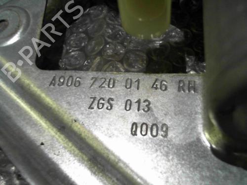 Used Front right window mechanism VW CRAFTER 30-50 Van (2E_) 2.0 TDI (140 hp) 24754656