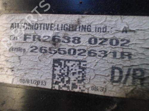 Used Right taillight RENAULT CLIO IV (BH_) 1.5 dCi 90 (90 hp) 24744968