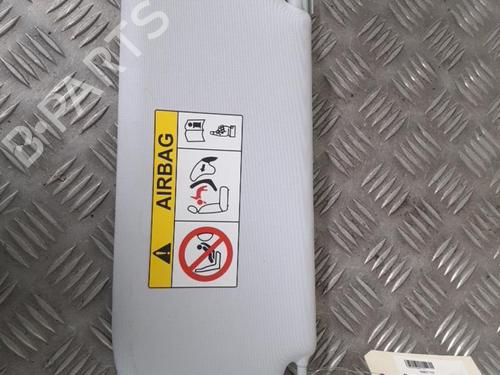 Used Right sun visor PEUGEOT 208 I (CA_, CC_) 1.4 HDi (68 hp) 24740403