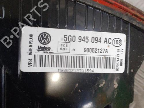 Used Right tailgate light Right tailgate light VW GOLF VII (5G1, BQ1, BE1, BE2) 1.2 TSI (105 hp) 24749927 24749927