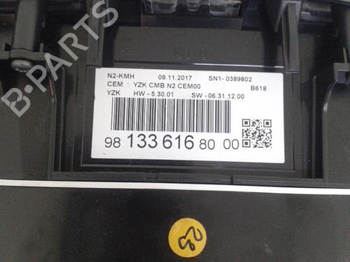 Instrument cluster CITROËN C3 / C3 ORIGIN III (SX) 1.6 BlueHDi 75 | BP24760137C47 
