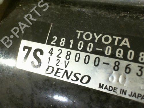 Starter TOYOTA YARIS (_P13_) 1.0 (KSP130_, KSP130) | BP24742743M8 