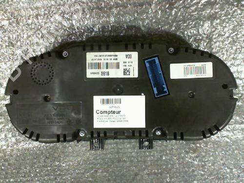 Instrument cluster VW POLO V (6R1, 6C1) 1.6 TDI | BP24746161C47 