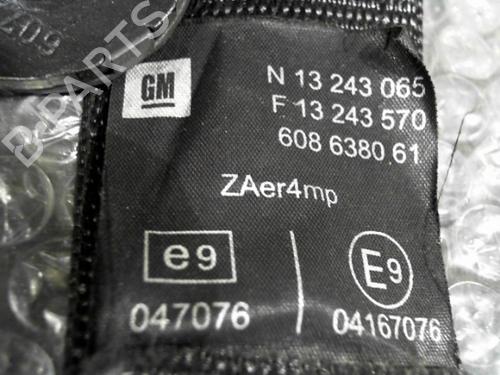 Used Front right seatbelt Front right seatbelt OPEL MERIVA A MPV (X03) 1.3 CDTI (E75) (75 hp) 24763624 24763624