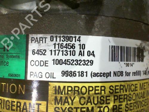 Used AC compressor AC compressor MINI MINI (R50, R53) Cooper (116 hp) 24755109 24755109