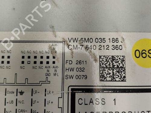 Bilradio Bilradio VW POLO V (6R1, 6C1) [2009-2022] 37270921 37270921