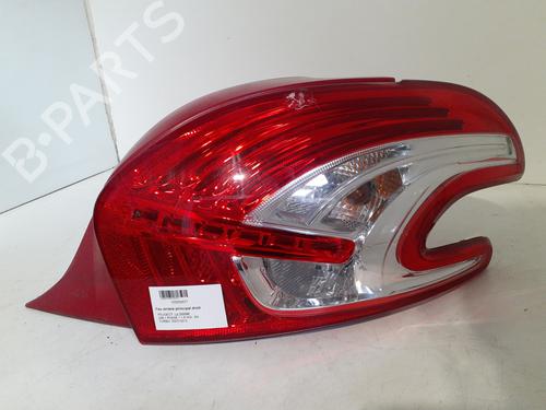 Used Right taillight PEUGEOT 208 I (CA_, CC_) 1.6 HDi (92 hp) 24753365