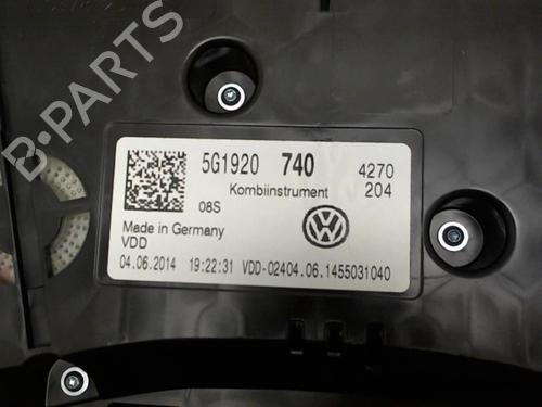 Instrument cluster VW GOLF VII (5G1, BQ1, BE1, BE2) 1.2 TSI | BP24749924C47 