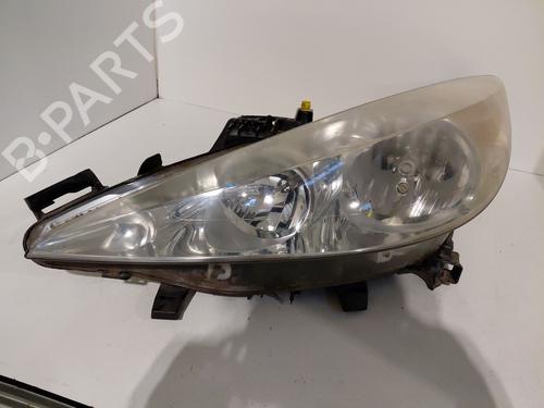 Used Left headlight PEUGEOT 207 (WA_, WC_) 1.4 16V (88 hp) 29197418