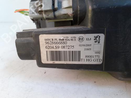 Used Left headlight Left headlight PEUGEOT 206 SW (2E/K) 1.4 (75 hp) 24954225 24954225