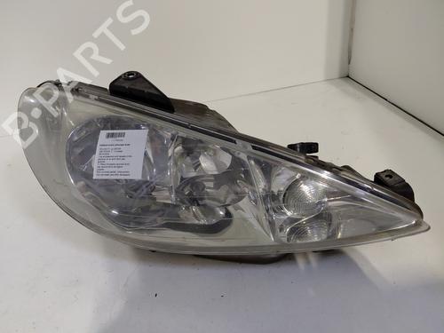 Faro derecho PEUGEOT 206 Hatchback (2A/C) 1.4 HDi eco 70 (68 hp) 30940458