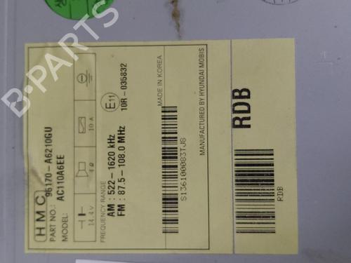 Bilradio Bilradio HYUNDAI i30 (GD) 1.6 CRDi (128 hp) 36412985 36412985