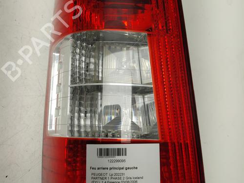 Used Left taillight PEUGEOT PARTNER MPV (5_, G_) 1.4 (75 hp) 32782672
