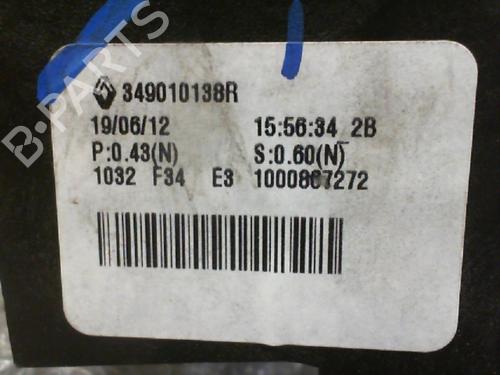 Gear lever RENAULT CLIO V (B7_) 1.0 TCe 100 (B7MT) | BP24766122M90 