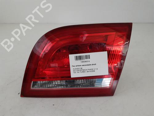 Used Right tailgate light AUDI A3 Sportback (8PA) 1.9 TDI (105 hp) 27281974