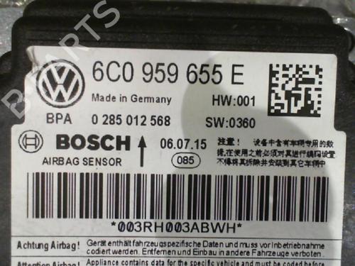 ECU airbags VW POLO V (6R1, 6C1) 1.0 TSI | BP24755138M53 