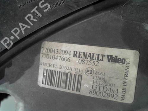 Used Left headlight RENAULT SCÉNIC I MPV (JA0/1_, FA0_) 1.9 dCi RX4 (102 hp) 24762922