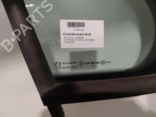 Front right quarter glass PEUGEOT 207 (WA_, WC_) 1.4 HDi | BP29268546C112 