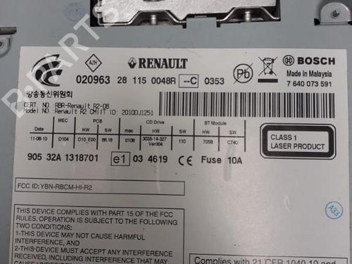 Radio RENAULT LATITUDE (L70_) 2.0 dCi 150 (L70H) | BP24742292E6 - Image 2