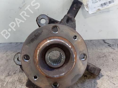 Used Left front steering knuckle RENAULT CLIO III (BR0/1, CR0/1) 1.2 16V (BR02, BR0J, BR11, CR02, CR0J, CR11) (75 hp) 28367218